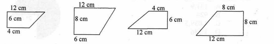 Gambar soal nomor 21–24