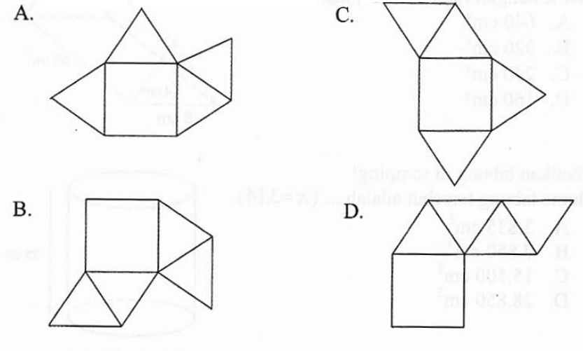Gambar soal nomor 21–24