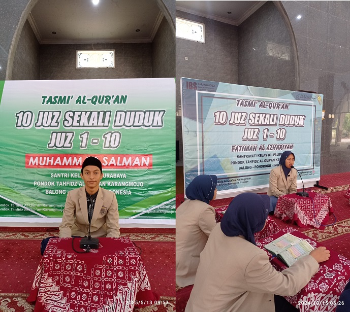 Program Tahfidz Mutqin Karangmojo